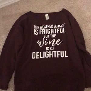 The pink lily boutique sweatshirt